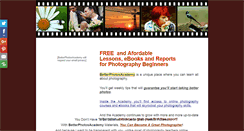 Desktop Screenshot of betterphotosacademy.com